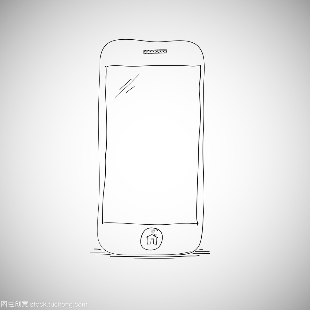 智能手机素描 指尖下的碎片时代